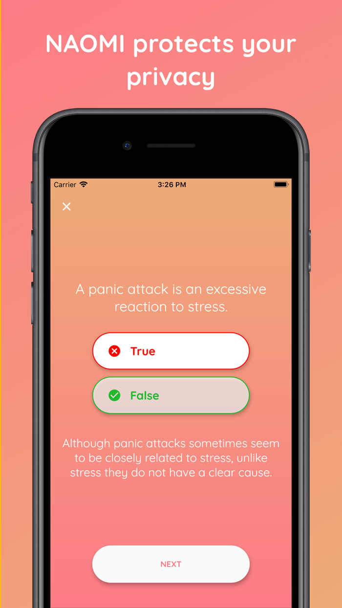 NAOMI mental wellness