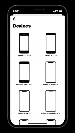 Screenshot von Store ScreenShot Maker auf dem iPhone 2
