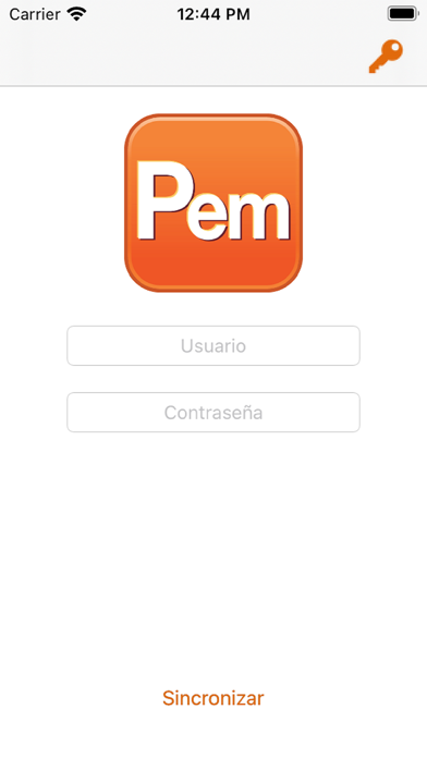 Pedidos Móvil. Screenshot