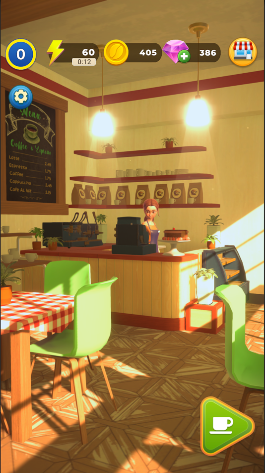 #3. Merge: Cafe Story (iOS) 由: HippoTap, LLC