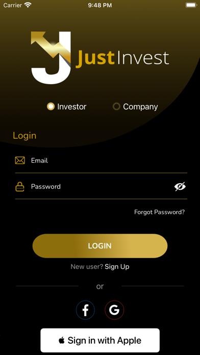 Just Investment App Screenshot 2 - AppWisp.com Just Investment App Screenshot 2 - AppWisp.com