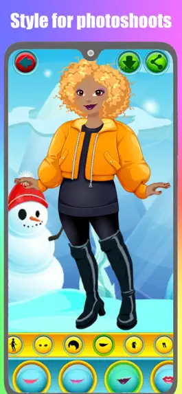 Game screenshot Kawaii High School Dress Up apk