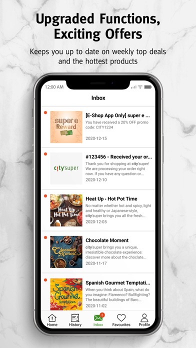 city’super E-Shop Screenshot