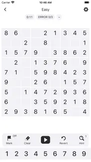 sudoku - logic game iphone screenshot 1