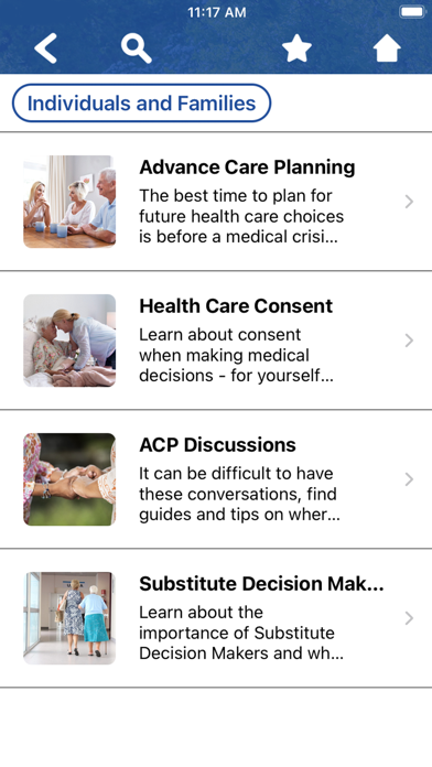 Advance Care Planning Ontario Screenshot