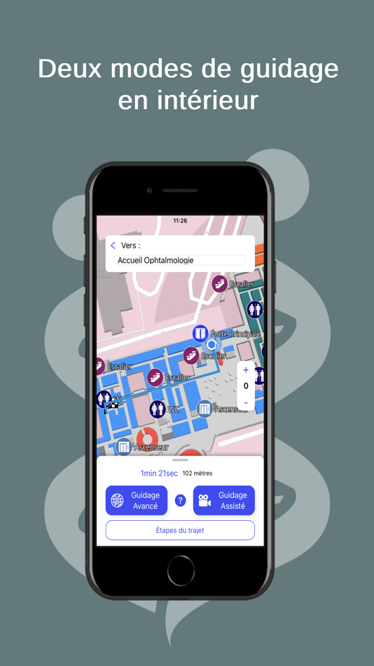 #2. VENIR AU CHU Amiens-Picardie (iOS) 由: CHU Amiens-Picardie