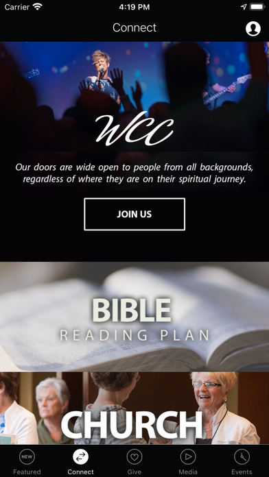 Warsaw Community Church iPhone screenshot 2 - Lifestyle app
