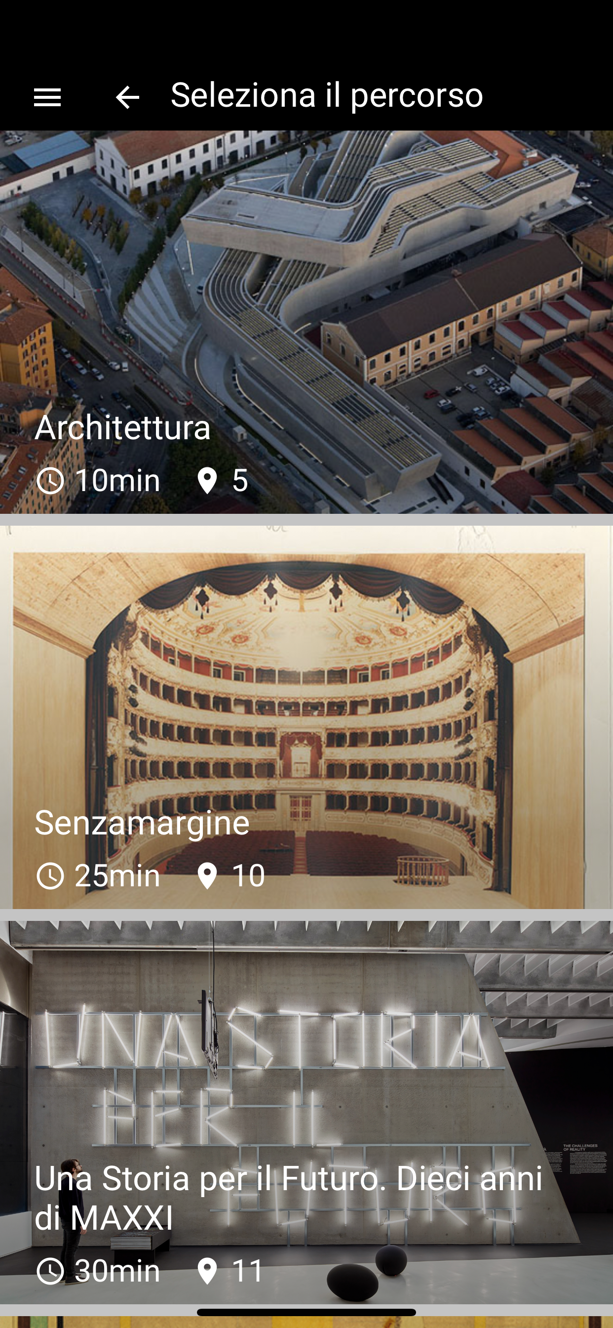 MAXXI guide