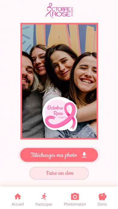 Octobre Rose Angers Screenshot