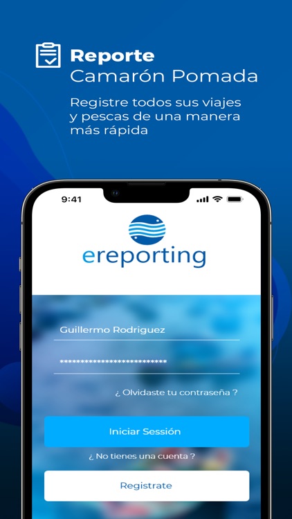 Electronic Fishing Report