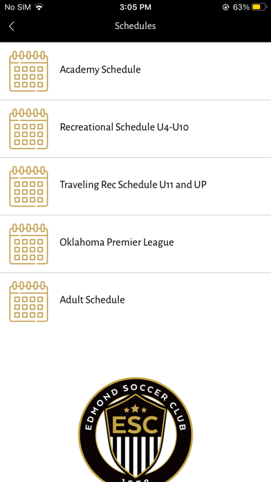 Edmond Soccer Club Screenshot 3 - AppWisp.com