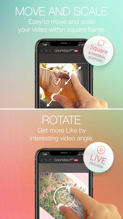 Crop Video Square Editor