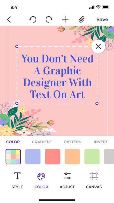 Text on Art: Add Text on Photo Screenshot