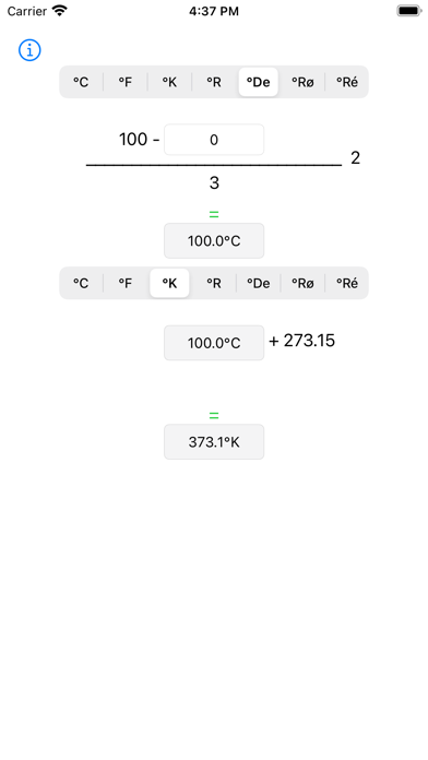 Screenshot #2 pour Degrees Calc