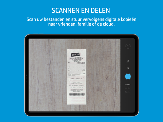 HP Smart iPad app afbeelding 4