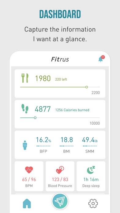 Fitrus 3.0 - Body Diet Tracker Screenshot