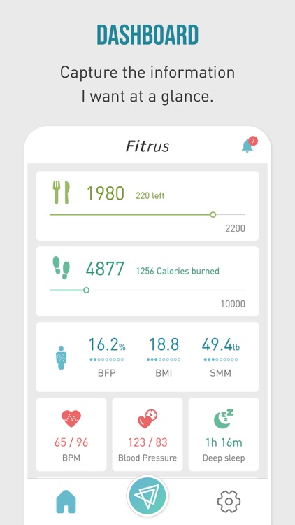 Fitrus 2.0 - Body Diet Tracker