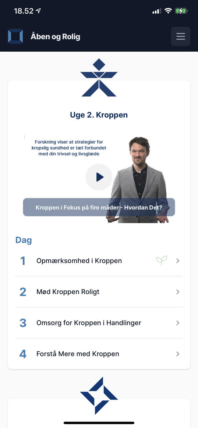 Åben og Rolig Kursus