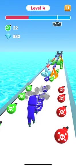 Game screenshot Bomber Rush 3D apk