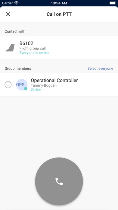 Frequency Communications Screenshot