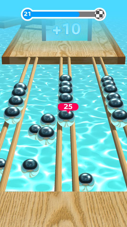 #2. Ball Run 100X (iOS) 由: T Accelerator Inc.