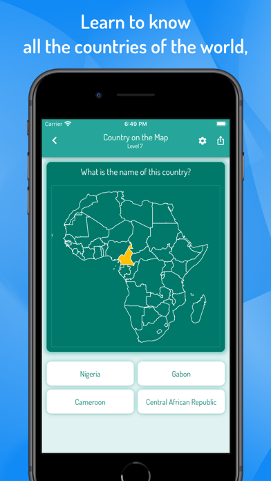 Quiz World Countries & Cities Screenshot