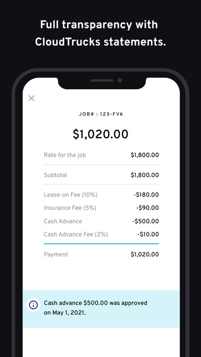 CloudTrucks Screenshot