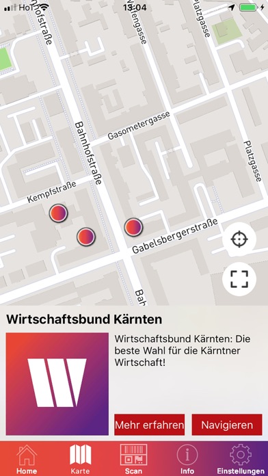 Wirtschaftsbund Kärnten Screenshot