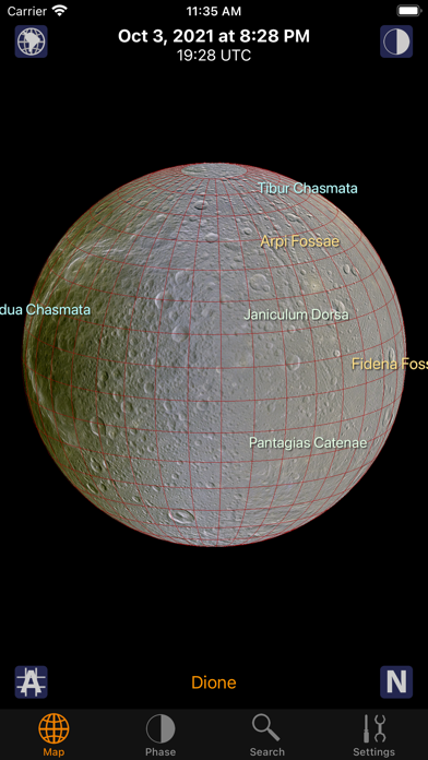 Screenshot #1 pour Saturn Atlas