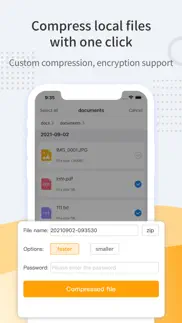 unzip expert-zip file tool iphone screenshot 3