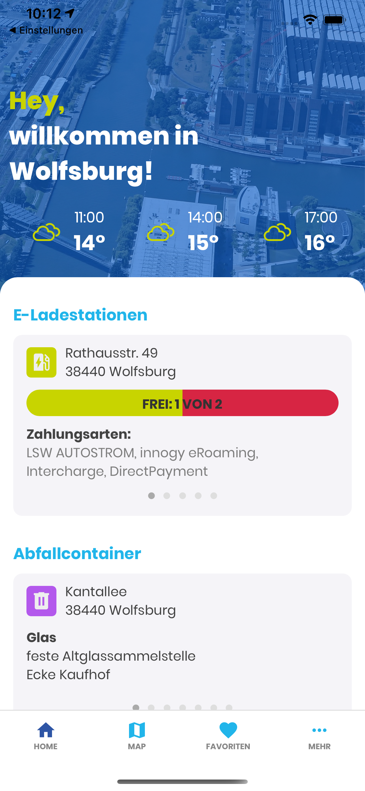 Wolfsburg-App