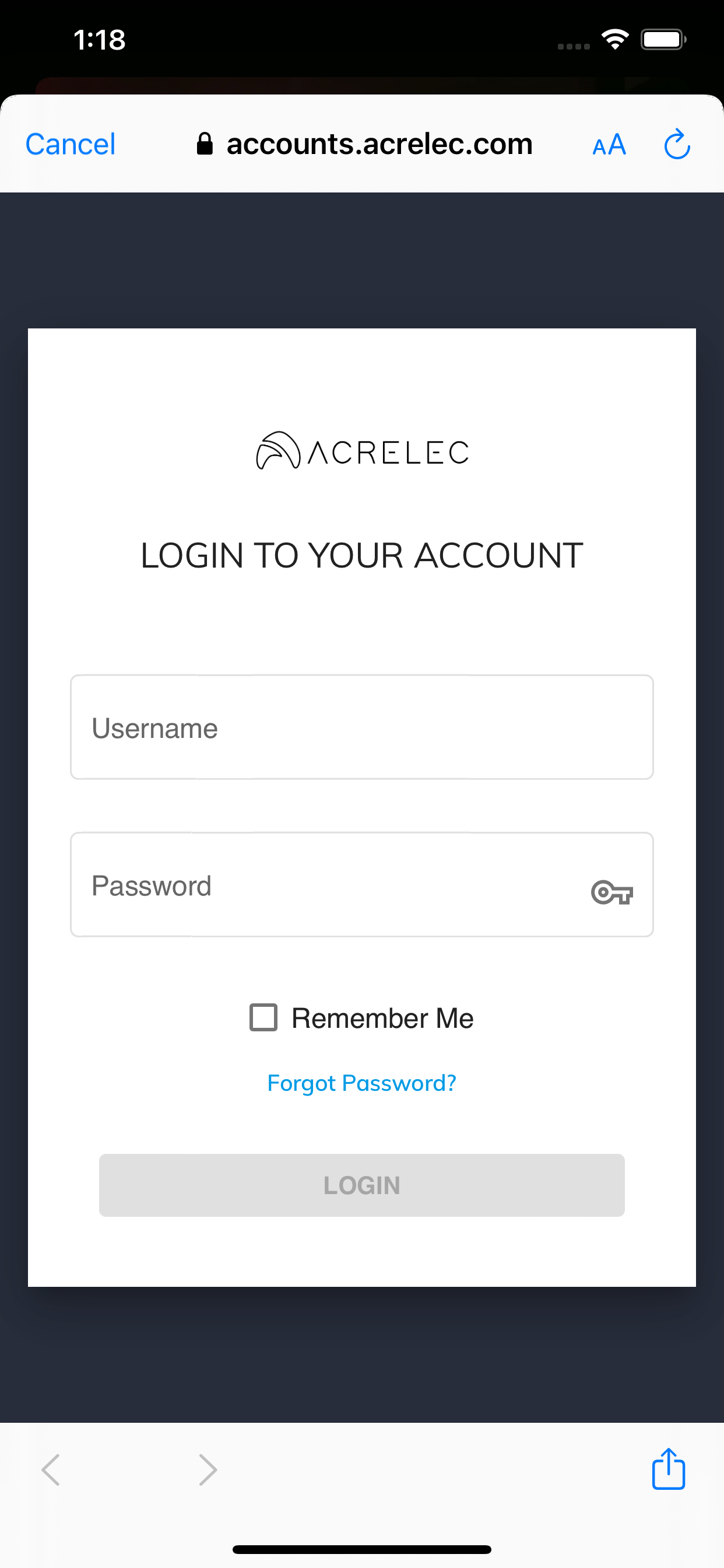 Acrelec Timer