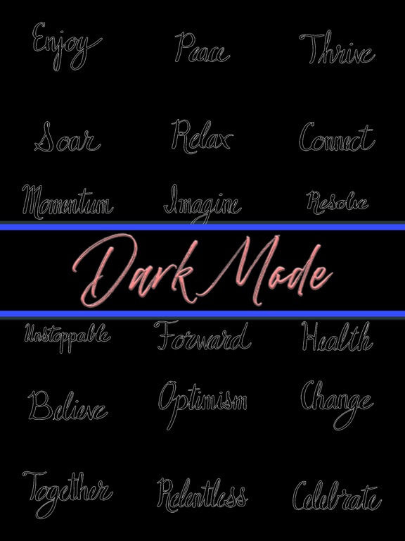 Screenshot #6 pour Hand Lettered Inspiring Words