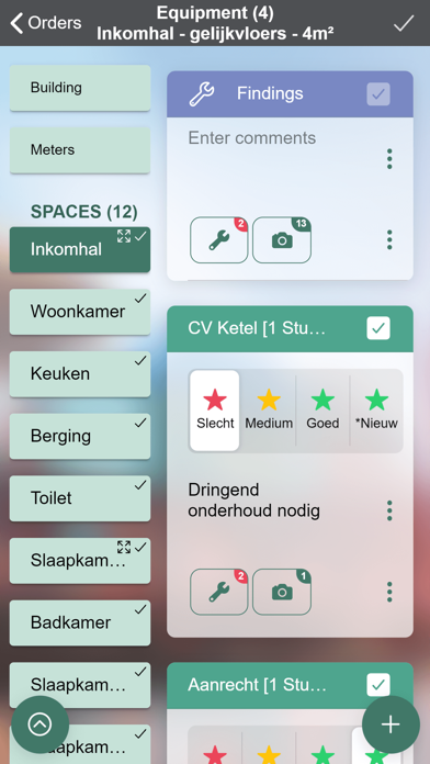 Planon Rental Assessor Screenshot
