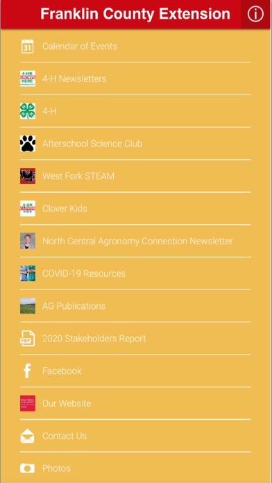 Franklin County Extension Screenshot