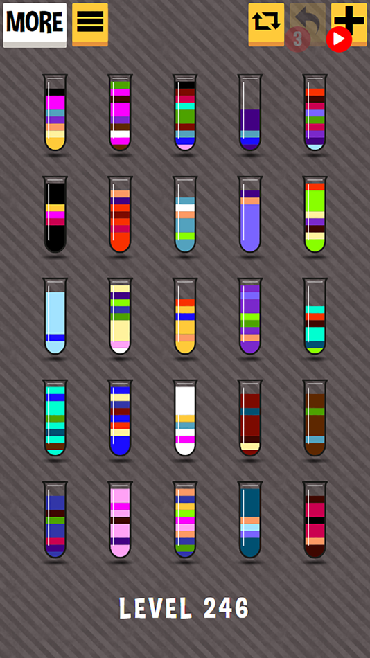 #4. Bottle Fill: Sort Water Color (iOS) Podle: Daniel Cornelis Johannes Maria van Geel