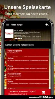 pizza junge Überlingen iphone screenshot 4