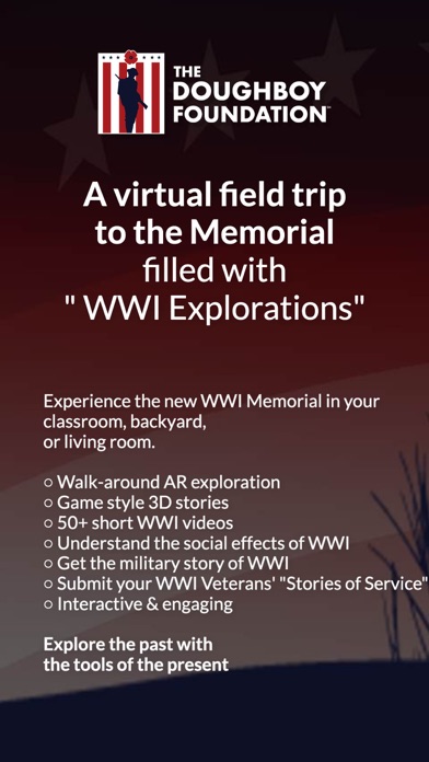 WWI Memorial Virtual Explorer Screenshot