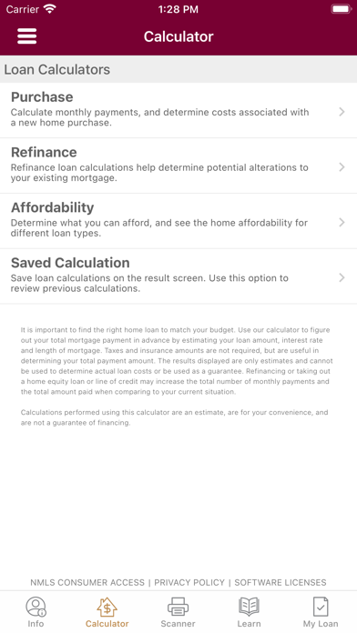 First Lockhart Home Loan Screenshot