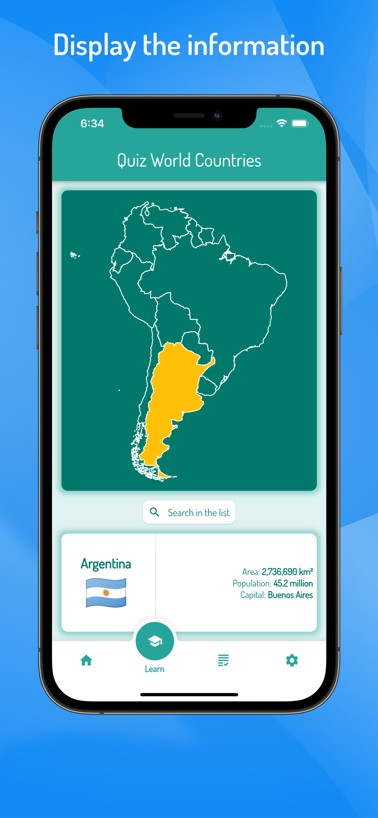 Quiz World Countries & Cities