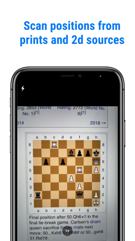 #1. Chessvision.ai Chess Scanner (iOS) 由: Pawel Kacprzak
