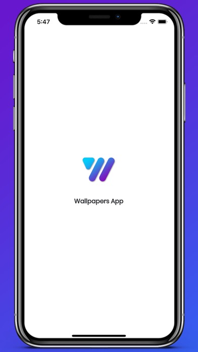 Wallpapers App Screenshot