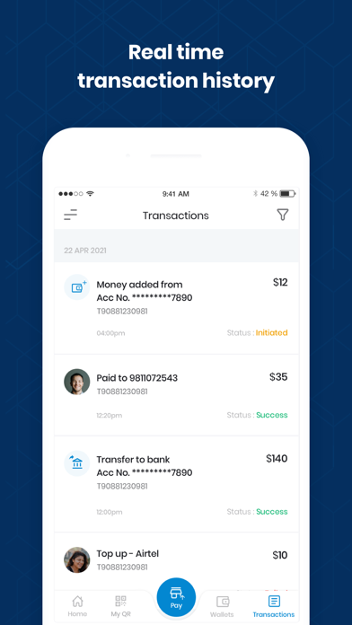 mobiquity Pay Screenshot