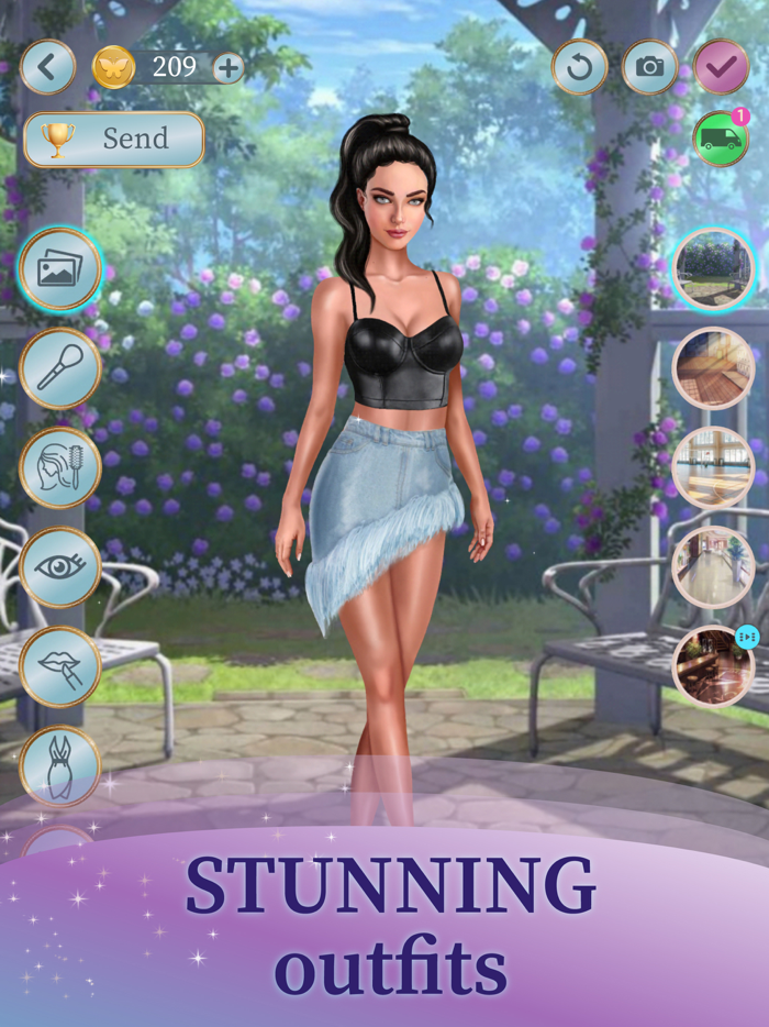 Fashion Girls Dress Up Game