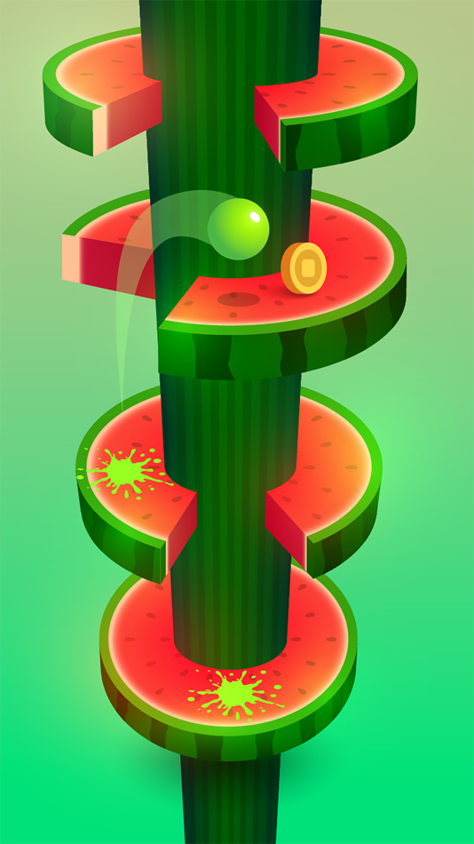 #5. Helix Bounce 3D (iOS) 由: FUNZILLA VIET NAM COMPANY LIMITED