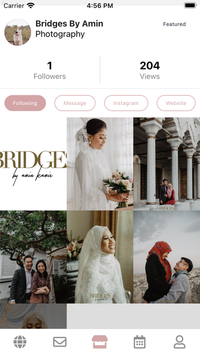 Bridal Network Screenshot