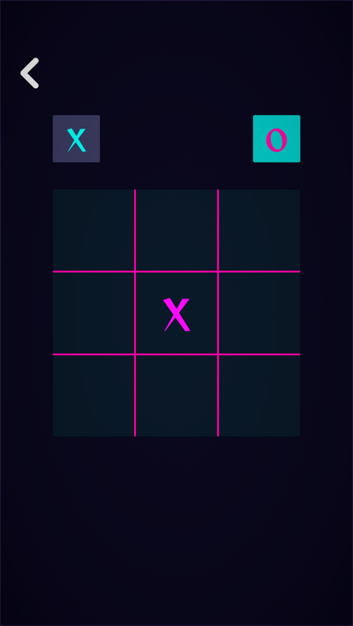 Tic Tac Toe - Glow, XO Game Screenshot