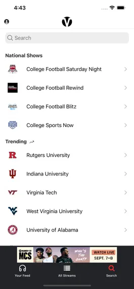 Game screenshot The Varsity Network apk
