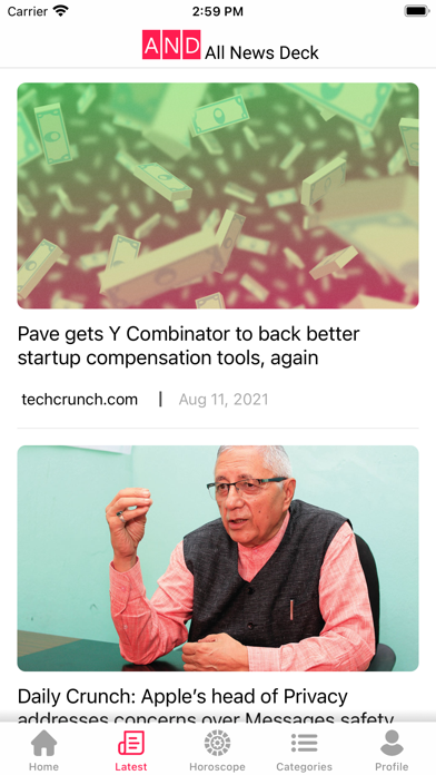 All News Deck Screenshot