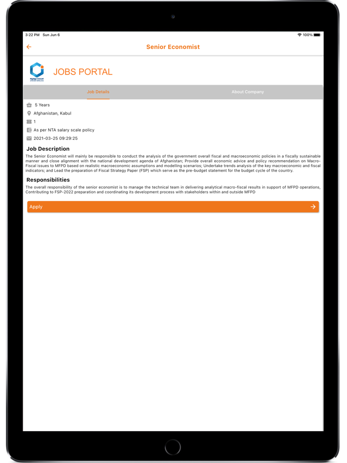 AWCC JOBS PORTAL